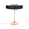 thumbnail image 1 of Control Brands LS1174TBLK Lampe de Table Dantonio&44; Noir Mat & Or - 16,5 Po, 1 of 1