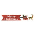 thumbnail image 6 of Mr. Christmas Animated Santa & Sleigh Tree Topper, Red, 6 of 7