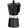 thumbnail image 1 of Phenofice Cafetière Domestique en Aluminium avec Valve de Régulation de Pression, Fini Noir, 1 of 8