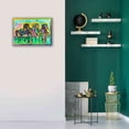 thumbnail image 6 of Epic Graffiti 'Three Horses' by Dean Russo, Canvas Wall Art, 26"x18", 6 of 8