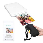 Lifeprint 3x4.5 Portable Photo and Video Printer (White) Travel Kit