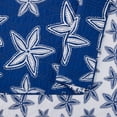 thumbnail image 3 of Makers Collection Sea Star Navy Cotton 3-Piece Quilt Set, Full/Queen, 3 of 8