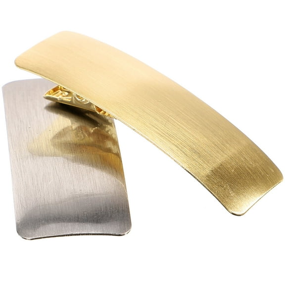 AURARMLET Large Metal Hair Barrettes for Thick Hair, Assorted Colors, Decorative Women's Hair Accessories, 2 Pieces