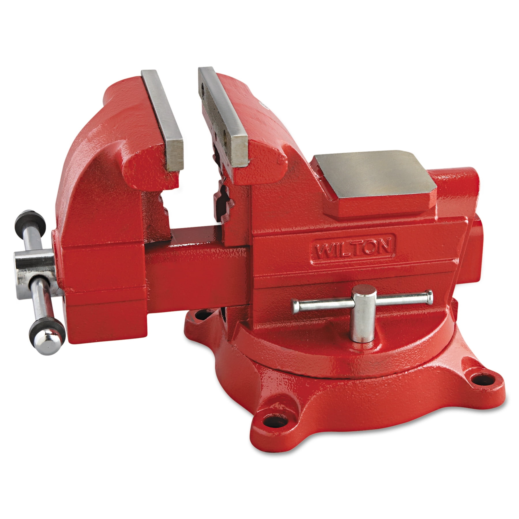 Wilton Vise, Cast Iron, Utility, 6" Jaw Opening, 6" Jaw Width, 62.6lbs