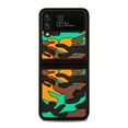 thumbnail image 6 of Compatible with Z Flip 4 Case Shockproof Protective Soft PC Camo Case Women Men Case for Samsung Galaxy Z Flip 4 2022 5G,Yellow, 6 of 6