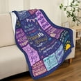 thumbnail image 4 of Birthday Gifts for 9 Year Old Girl, 9 yr old girl gift ideas, 9th Birthday Gifts/Decorations for Girls, Birthday Gifts for Girls Age 9, Presents for 9/Nine Year Old Girls Throw Blanket 60x50 Inch, 4 of 6