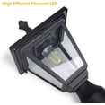 thumbnail image 5 of L-Link LIGHTING ST4330Q-A Solar Lamp Post Lights Solar Post Lights Outdoor Post Lights Die-Casting Aluminum 100 lumens 3-inch Fitter Base for Post Mount, 5 of 5