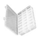 thumbnail image 4 of Toystoory Caja de almacenamiento Contenedores de accesorios de joyería Soportes de componentes de bricolaje Cajas de artículos pequeños Almacenamiento y organización del hogar Transparente, 4 of 6