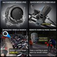 thumbnail image 5 of Alarma remota inalámbrica para bicicletas sistema de seguridad antirrobo oso de fresa, 5 of 5
