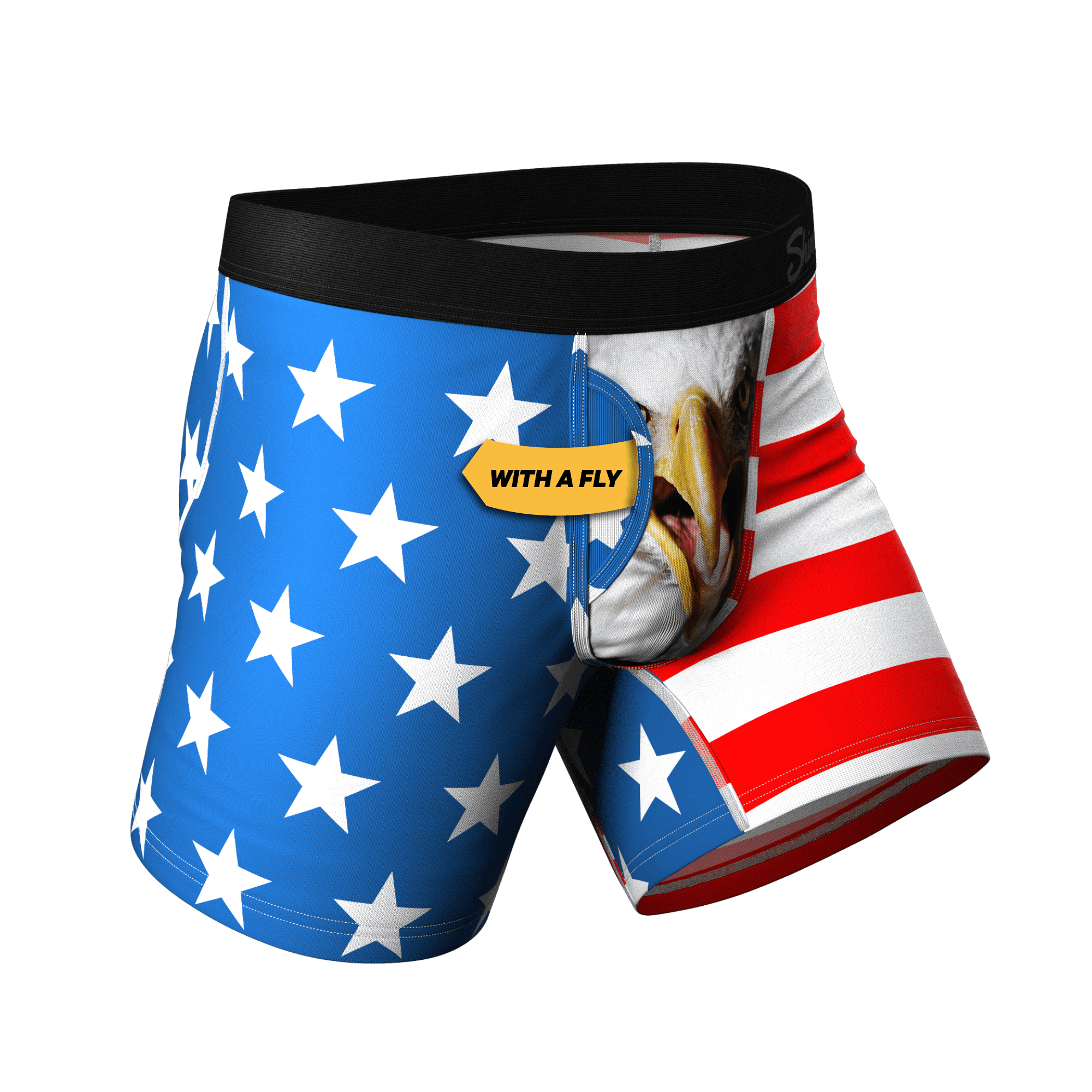 The Mascot - Shinesty USA Eagle Ball Hammock Pouch Underwear With Fly 2X -  Walmart.com