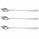 thumbnail image 1 of 3 Pieza Cuchara de Café de Té de Acero Inoxidable de Manejar Cuchara de Helado de CóCtel Cucharas Cubiertos Cabeza Puntiaguda, 1 of 5