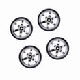 thumbnail image 1 of Palsitc 4pcs/Set 1/10 Car Enillos de Car Dervilo Reemplazo de Neumícos Duros para HSP Tamiya HPI Kyosho Carretero en Carretera, 1 of 7