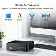 Thdeukoty Mini PC,Intel Core i9-9880H(up to 4.8GHz) With 16GB RAM 512G PCIE3.0 NVME SSD Mini Desktop Computers, Windows 11 Pro/ WIFI6E/2x2.5G RJ45 LAN/Triple Screen 4k60hz Display