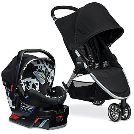 Britax 2017 B Agile & B Safe 35 Elite Travel System, Cowmooflage