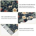 thumbnail image 5 of FORMRS Womens Scarf Winter Soft Long Big Warm Shawls Wrap Tassel Scarves, Floral Raspberry Pattern, 5 of 9