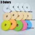 thumbnail image 4 of 20Pcs New Trace Wire 4.5cm/7cm Carp Lure Fishing Line Plate EVA  Foam Winding Line Board IMITATION WOOD - 4.5CM, 4 of 8