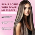 thumbnail image 4 of Scalp Scrub, Onion Scalp Exfoliator Shampoo, 2-in-1 Scalp Treatment with Biotin, Hair Treatment to Clarify and Remove Build Up, 250ML, 4 of 5