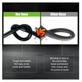 thumbnail image 5 of Pressure Washer Hose 3/8 Inch x 100ft 6000 PSI - Non-Marking R2 Gray - 2-Braid High Pressure Replacement Hose for Gas & Electric Pressure Washers, 5 of 7