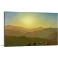thumbnail image 1 of ARTCANVAS Looking From The Shade On Clay Hill 1873 Canvas Art Print by Albert Bierstadt - Size: 26" x 18" (1.50" Deep), 1 of 9