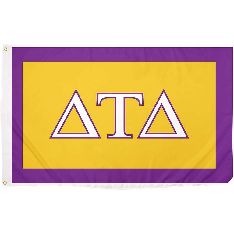 Delta Tau Delta Chapter Fraternity Flag 3 feet x 5 feet Polyester