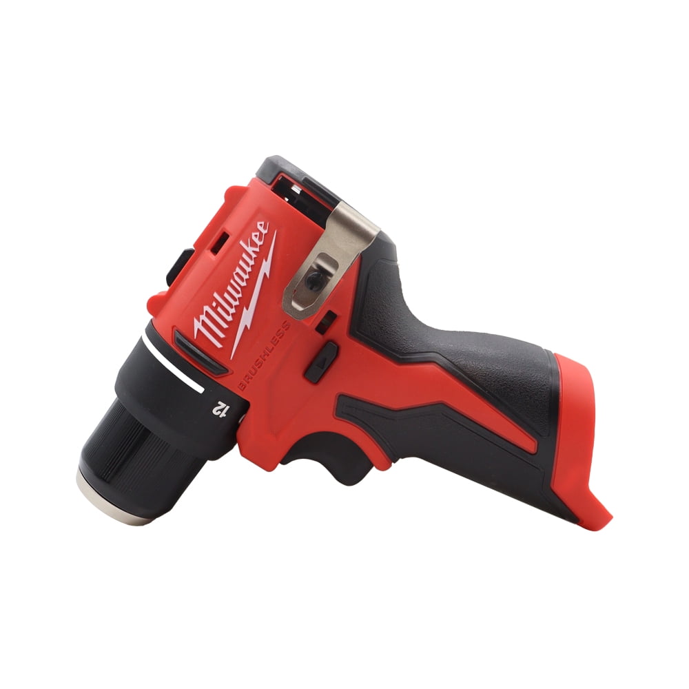 Milwaukee  M12 FUEL 12V Brushless Cordless 3/8" Subcompact Drill/Driver – 400 in-lbs Torque, 0-1,500 RPM, Only 5.9" Long (Tool Only)