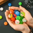 thumbnail image 3 of Pelotas hinchables que brillan en la oscuridad para Navidad, relleno de medias, juguetes para niños, regalos de juego de fiesta de cumpleaños, pelota que rebota de goma, 10/20/50 Uds.（Mix 10pcs, 3 of 5