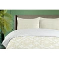 thumbnail image 4 of Ambesonne Ivory Duvet Cover Set, Rococo Style Oriental, Calking, Cream Tan, 4 of 6