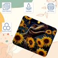 thumbnail image 3 of Sunflower Square 8.3x9.8 Inch Non-Slip Rubber Bottom Printed Mouse Pad, Gaming Mousepad for Office and Gaming, 3 of 6