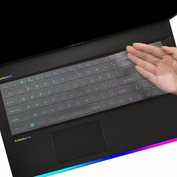 shiyou-Keyboard Cover for MSI GE77 GE77HX GE76 GE75 Raider, Stealth GS76 GS75, Vector GP76 GP76HX, Leopard GP75 GL75 GL65, GF75 GE66 GT76 GS73 Series Gaming Laptop, MSI GE76 Keyboard Skin Protector -