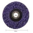 thumbnail image 2 of Grinder Wheel Paint Coating Rust Removal Strip Disc Remover Angle Grinder Accessories 100*16mm, 2 of 9