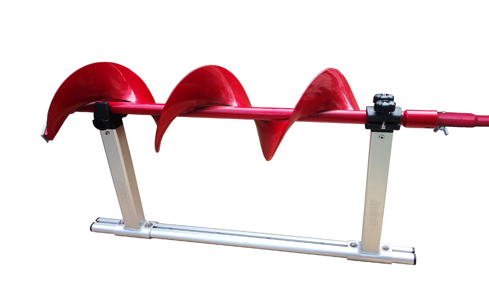 BroCraft Ice Auger Mount For ATV, Snowmobile, UTV / Ice Auger Carrier