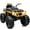 Yellow, variant on Hikiddo Kids ATV 4 Wheeler, 24V Kids Ride on Toy for Big Kid w/Bluetooth, 400W Motor - Pink