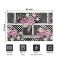 thumbnail image 5 of Pioneer Flower Floral Print Pattern Door Rugs,Washable Non Slip Door Mats Indoor,Decorative Door Mats,Entry Mat Indoor for Entrance,Bedroom,Kitchen,Bathroom,20"x32", 5 of 6