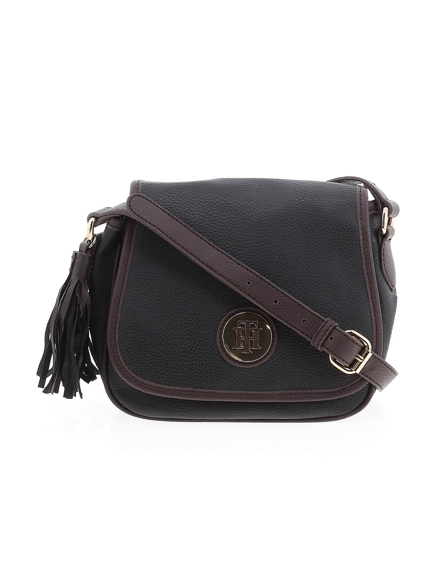 tommy hilfiger leather crossbody bag