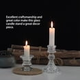 thumbnail image 4 of Soporte para velas Inteprter Organizador de cristal moderno transparente, 4 of 6