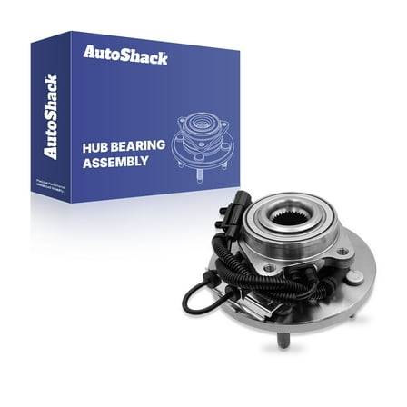 AutoShack Front Wheel Hub Bearing Assembly with ABS | Replacement for 2012-2020 Dodge Grand Caravan 2012-2015 Ram C/V 2012-2014 Volkswagen Routan | 1-PC