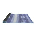 thumbnail image 2 of Ahgly Company Indoor Rectangle Solid Blue Modern Area Rugs, 8' x 10', 2 of 4