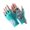 Blue-XL, variant on 1 Pair Cycling Gloves Nylon Fabric With Sweat Wicking Technology Ergonomic Mitts For Long Distances
