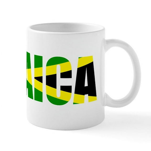 CafePress - Jamaica Mug - 11 oz Ceramic Mug - Novelty Coffee Tea Cup