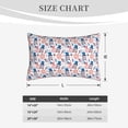 thumbnail image 6 of Fotbe American Gnomes Pillow Cases - Envelope Closure - Luxury, Extra Soft, Cooling Pillow Covers - Wrinkle, Fade, Stain Resistant-16"x24", 6 of 9