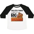thumbnail image 3 of Inktastic This Little Turkey is Gonna Be a Big Brother Boys Toddler T-Shirt, 3 of 5