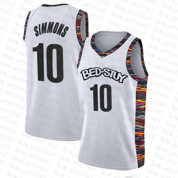 Men's Brooklyn Nets Nike White 2019/20 Biggie Swingman Jersey - City Edition