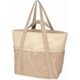 thumbnail image 1 of Bolsa de Viaje para Mujer | Bolsa Tote Bandolera de Lona Impermeable | Bolsa Plegable de Playa/Piscina Anti Arena para Vacaciones | Ideal para Trabajo, Escuela, Compras y Uso Diario, 1 of 1