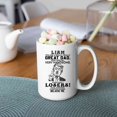 thumbnail image 3 of Customizaholic Funny Custom Name Dad Mug - Great Dad Losers Quote Coffee Cup, Personalized Father’s Day Gift, Gag Gift for Husband, Grandpa, Stepdad, Birthday or Christmas, 3 of 6