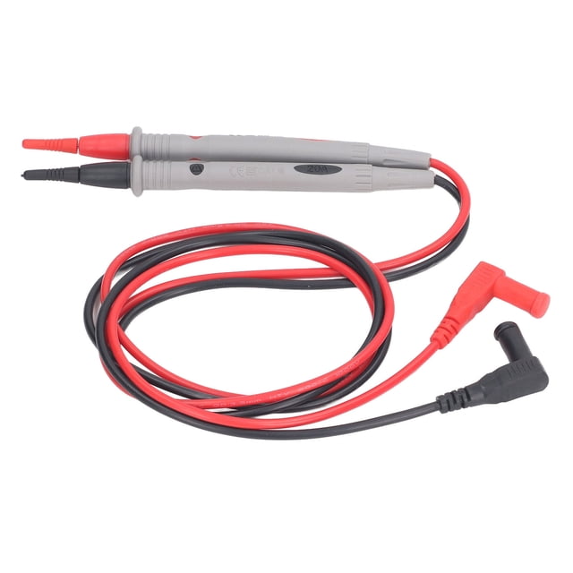 Kit De Pluma De Prueba De Enchufe Banana, Pluma De Prueba De Multímetro Flexible De 2 Piezas Conexión Firme Resistente Al Calor Para Automoción