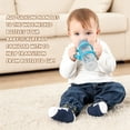 thumbnail image 5 of ZOURIH 6PCS Bottle Handles with Easy Grip Handles to Hold their Own Bottle, Durable Food Grade Silicone Transitional Sippy Cup Handle Grip for Wide-Neck Bottles,Blue, 5 of 9