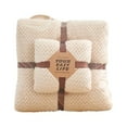 thumbnail image 3 of Fiudx Juego de Toallas de Terciopelo Coral, Suaves Toallas de Microfibra para Baño y Rostro, Usables y Muy Absorbentes, Cómodas para Usar En Casa o de Viaje, Set de Regalo para Madre E Hijo, Juego de, 3 of 3