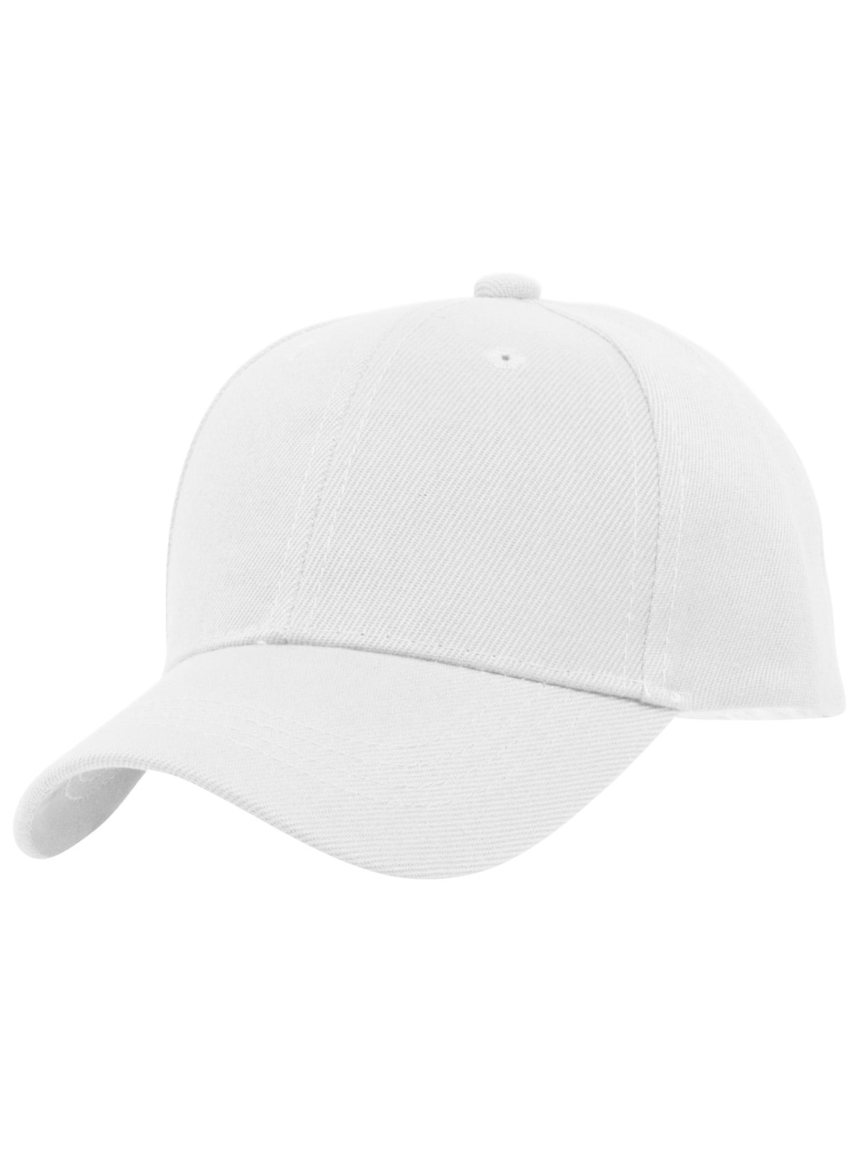 TOP HEADWEAR TopHeadwear Blank Kids Youth Baseball Adjustable Hook and Loop Closure Hat 