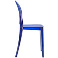 thumbnail image 2 of Modway Casper Chaises de Salle à Manger en Plastique Acrylique Robuste 18,5 Pouces Bleu (Ensemble de 4), 2 of 5