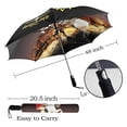 thumbnail image 5 of Miracle des Étalons Blancs Parapluie Semi-Automatique Pliable, 5 of 5